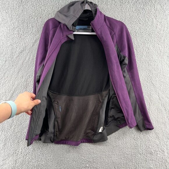 Novara Cycling Jacket Full Zip Size Medium Vented Pockets Hooded - Picture 3 of 12